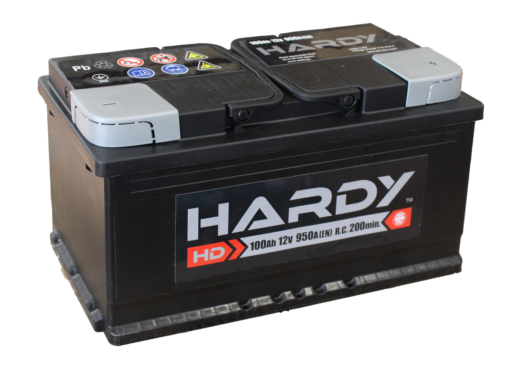 Батареї акумуляторні свинцеві стартерні 6СТ-100Аз (0) HARDY